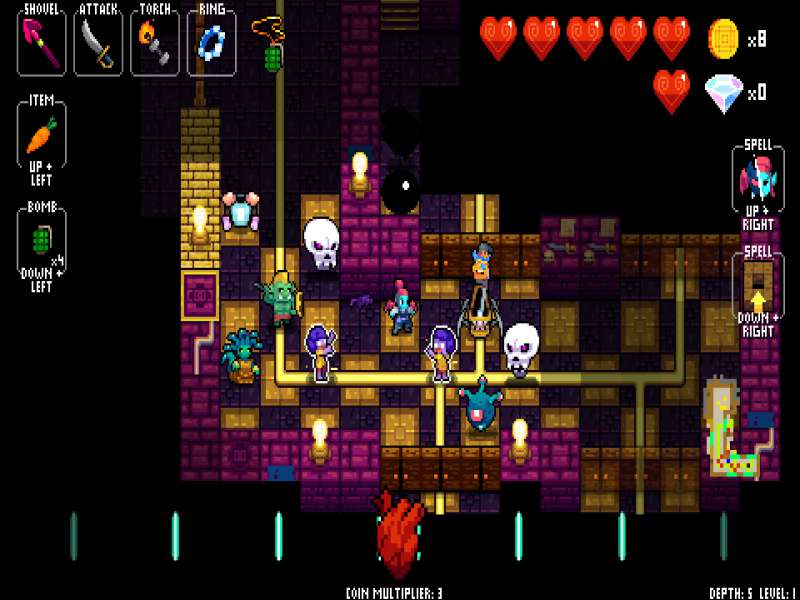 Download Crypt of the NecroDancer AMPLIFIED Free Full Game For PC