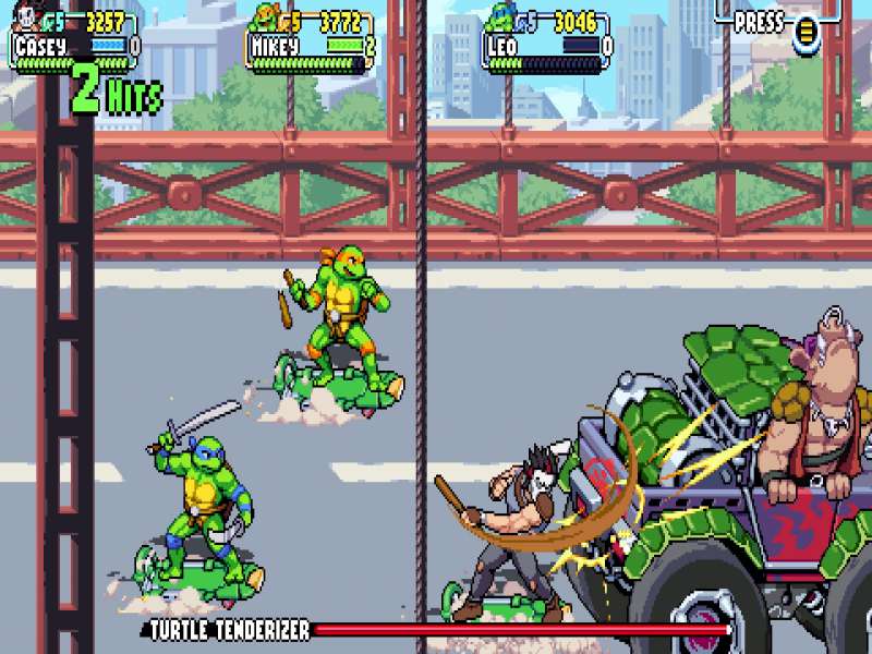 Teenage Mutant Ninja Turtles Shredder's Revenge PC Game Free Download