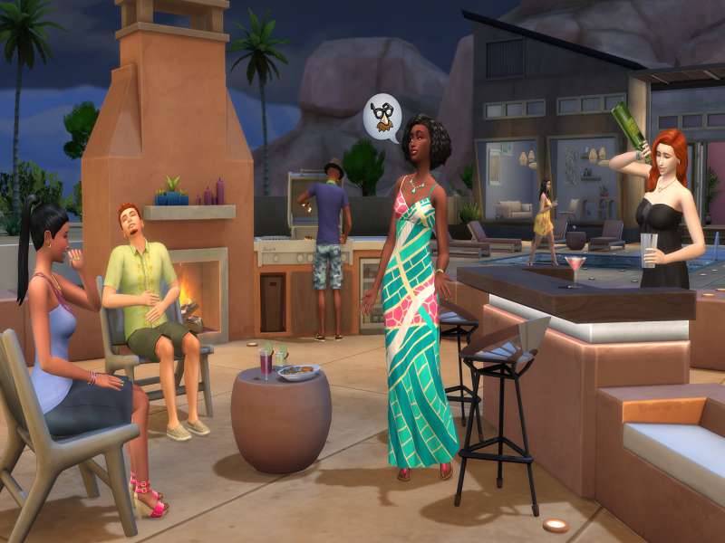 Download The Sims 4 Desert Luxe Kit Free Full Game For PC